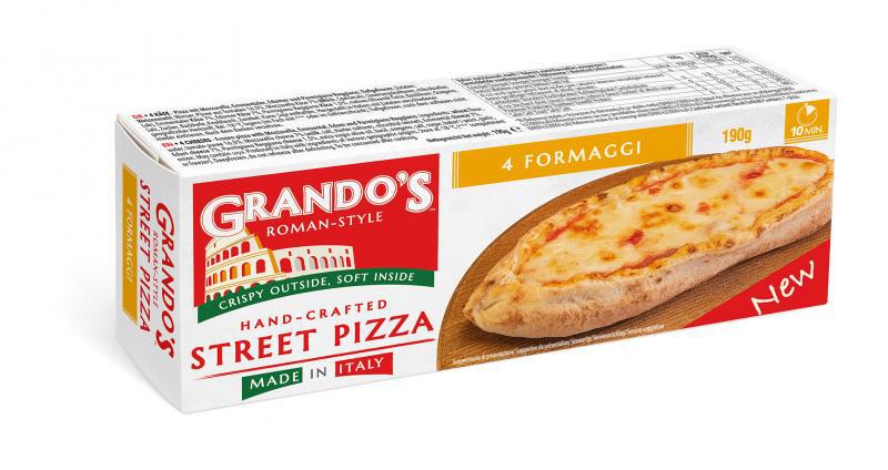 Grando's Street Pizza 4 Formaggi