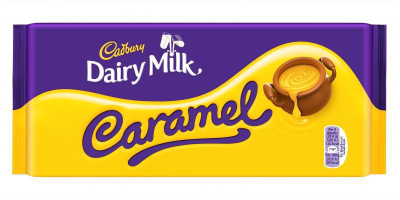 Cadbury Caramel Schokolade