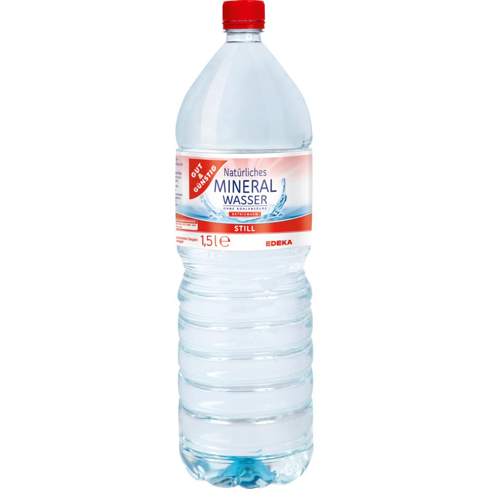 GUT&GÜNSTIG Mineralwasser still 1,5l DPG