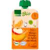 EDEKA Bio Bio EDEKA Mango Orange in Apfel mit Müsli ab 1 Jahr 100g