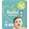 Pampers Baby-Dry Größe 5, bis zu 12 Stunden Schutz, 11kg-16kg