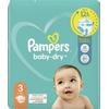 Pampers Baby-Dry Größe 3, bis zu 12 Stunden Schutz, 6kg-10kg