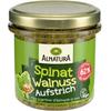 Alnatura Gartengemüse Aufstrich Spinat Walnuss