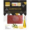 EDEKA Genussmomente Rinder-Carpaccio mit Olivenöl und Parmesan 120g