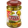 GUT&GÜNSTIG Oliven grün gefüllt mit Paprikapaste 340g