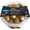 EDEKA grüne Oliven gefüllt mit Frischkäse 150g