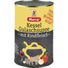 Menzi Kessel Gulasch-Suppe