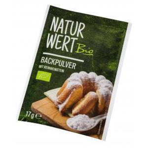 NaturWert Bio Backpulver mit Reinweinstein