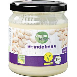 Vegan leben Mandelmus