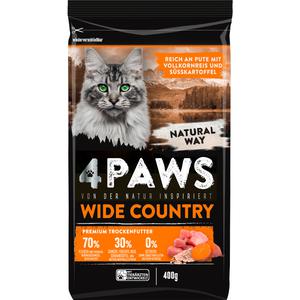 4PAWS 4Paws wide country reich an Pute mit Vollkornreis&Süsskartoffel 400g