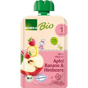 EDEKA Bio Bio EDEKA Apfel Banane&Himbeere ab 1.Jahr 100g