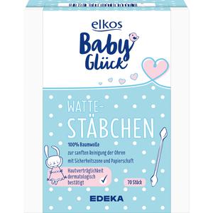 elkos BabyGlück EDEKA elkos Sicherheitswattestäbchen 70ST