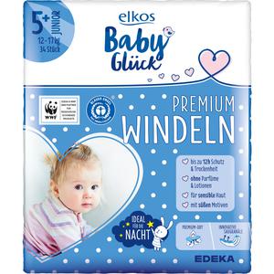 elkos BabyGlück EDEKA elkos Babyglück Windeln Gr.5+ Junior 34ST