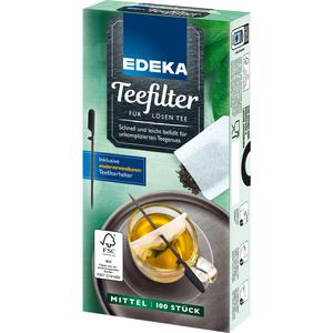 EDEKA Teefilter inkl.Stick Mittel 100ST