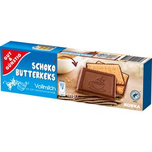 GUT&GÜNSTIG Schoko Butterkeks Vollmilch 125g