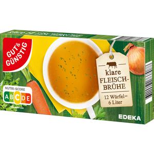 GUT&GÜNSTIG Fleischbrühwürfel für 6l 120g