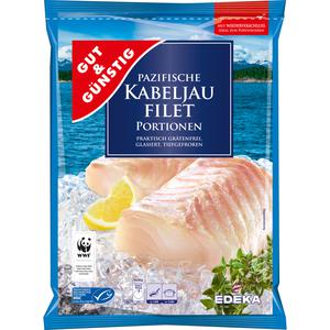 MSC GUT&GÜNSTIG Kabeljaufilet Portionen 540g