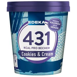 EDEKA Cookie&Cream weniger Kalorien 475ml