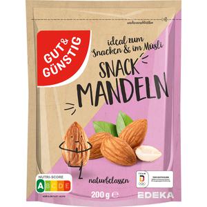 GUT&GÜNSTIG Snack Mandeln 200g