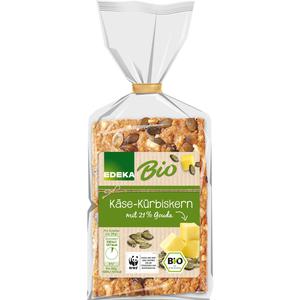 EDEKA Bio Bio EDEKA Käse-Kürbiskern Knäckebrot 200g