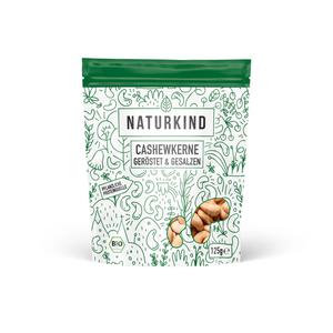 NATURKIND Bio Naturkind Cashewkerne geröstet&gesalzen 125g