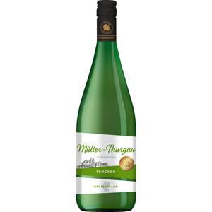 Wein-Genuss Müller Thurgau Rheinhessen QbA trocken 1l