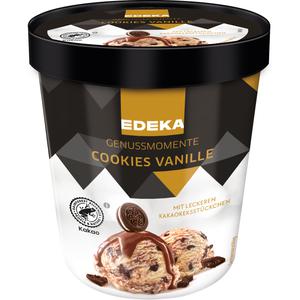 EDEKA Eiscreme Cookies Vanille 500ml