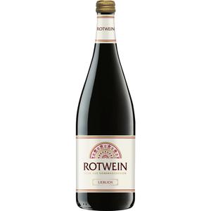 EM ohne Markenname Nordmazedonischer Rotwein lieblich 1l