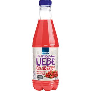 EDEKA Fruchtliebe Cranberry 1l DPG