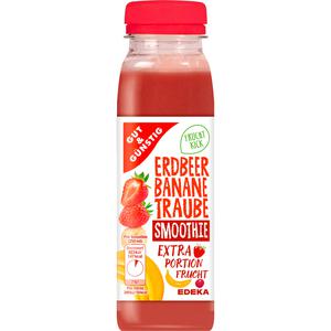 GUT&GÜNSTIG Erdbeer-Banane-Traube Smoothie 250ml DPG