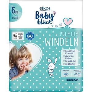 EDEKA elkos Baby Glück Windeln Gr.6 XL 32ST