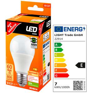 GUT&GÜNSTIG LED-Birne E27 806lm 2700K E 7W