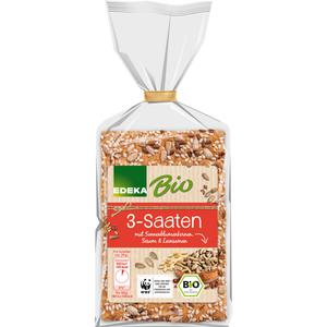 EDEKA Bio Bio EDEKA 3 Saaten Knäckebrot 200g