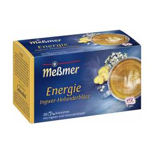 Meßmer Energie Ingwer-Holunderblüte