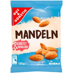 GUT&GÜNSTIG Mandeln geröstet&gesalzen 150g