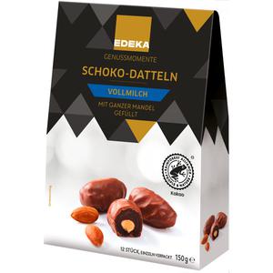 EDEKA Genussmomente Schoko-Datteln in Vollmilch 150g