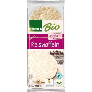 EDEKA Bio Bio EDEKA Reiswaffeln mit Joghurtüberzug 100g