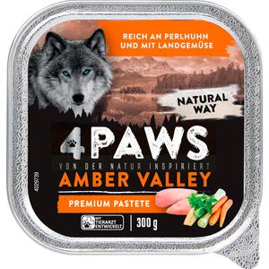 4PAWS 4Paws amber valley Perlhuhn&Landgemüse 300g