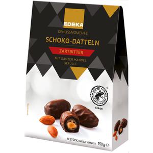 EDEKA Genussmomente Schoko-Datteln in Zartbitter 150g