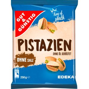 GUT&GÜNSTIG Pistazien ohne Salz 250g