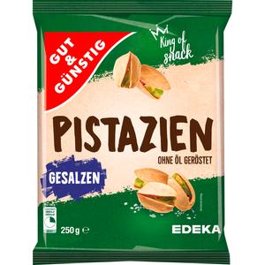 GUT&GÜNSTIG Pistazien geröstet & gesalzen 250g