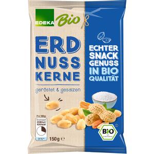 EDEKA Bio Bio EDEKA Erdnusskerne geröstet&gesalzen 150g