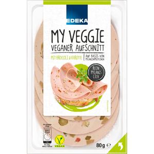 EDEKA Vegan Wurst mit Brokkoli und Karotte 80g