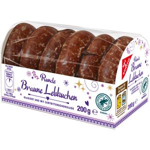 GUT&GÜNSTIG Runde Braune Lebkuchen 200g