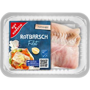 MSC GUT&GÜNSTIG Rotbarschfilet ohne Haut 250g