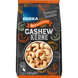 EDEKA Cashewkerne geröstet gesalzen 125g