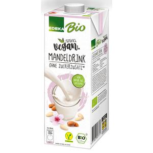 EDEKA Bio Bio EDEKA Mandel Drink ungesüßt 1l