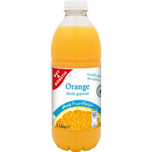 GUT&GÜNSTIG Direktsaft Orange ohne Fruchtfleisch 1l DPG