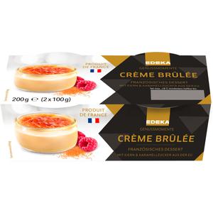 EDEKA Genussmomente Creme Brulee 2x100g