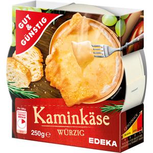 GUT&GÜNSTIG Kaminkäse würzig 60% Doppelrahmstufe 250g